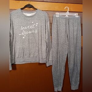 Like New Small Lauren Conrad Adorable sweet Dreams Long Sleeve Pajama Set